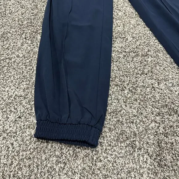 New with tags, VENUS Woven High-Rise Joggers, Navy Blue, Size 12 - Picture 13 of 14